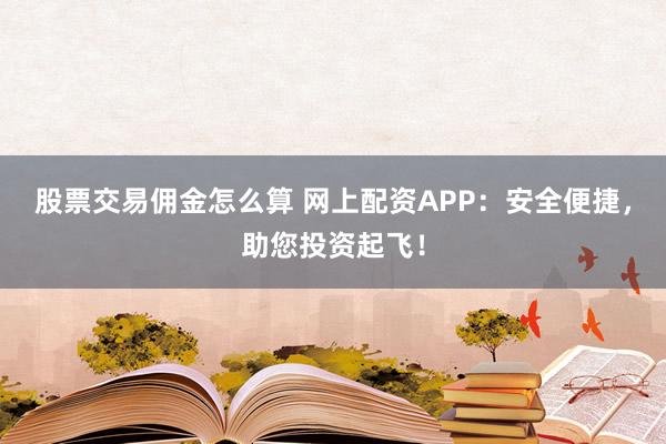 股票交易佣金怎么算 网上配资APP：安全便捷，助您投资起飞！